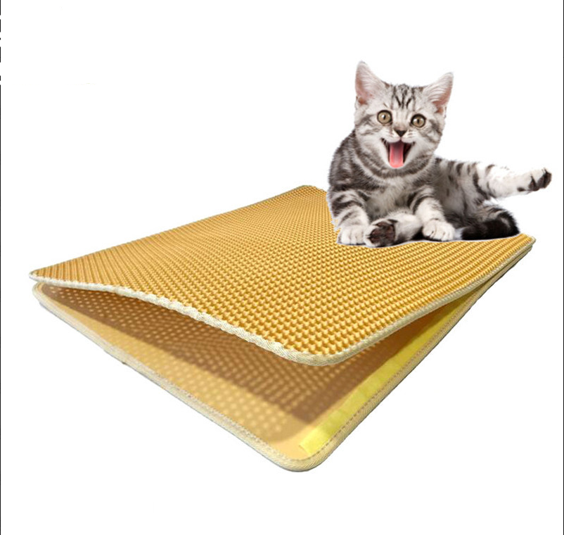 EVA cat litter trapping mat for loose litter collection