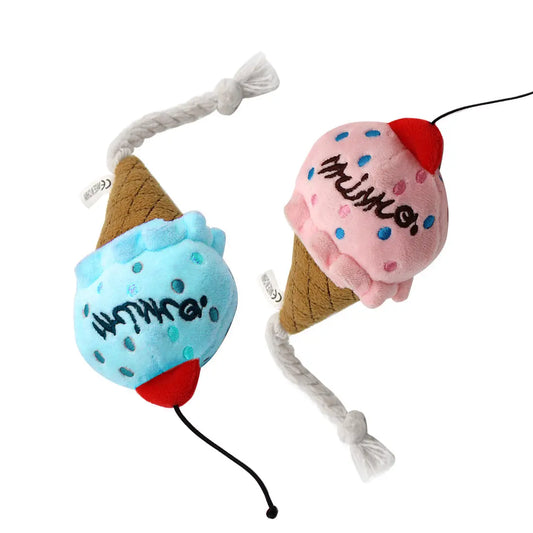 Dog Chewing Toy Combination Plush Hamburger Sounding Pet Interactive Supplies eprolo