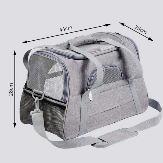 Durable travel cat carrier backpack for pet parents