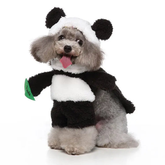 Cosplay Pet Supplies Panda Stand Up Funny Dog Clothes Upright Panda Dress Up Pet Panda eprolo