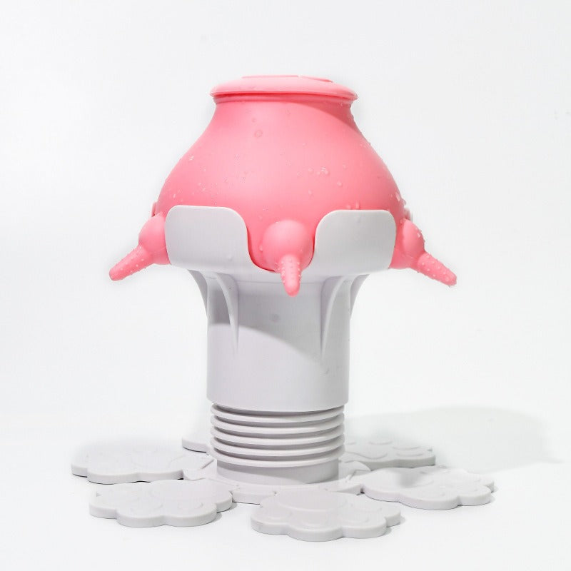 New food grade silicone suction cup pet breastfeeding device with suction cup integrated cat and dog tableware silicone portable products