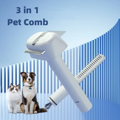 3-in-1 Pet Dematting Comb – Hair Unknotting & Grooming Tool for Cats & Dogs eprolo