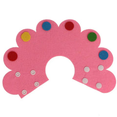Soft padded protective cone for dogs and pets