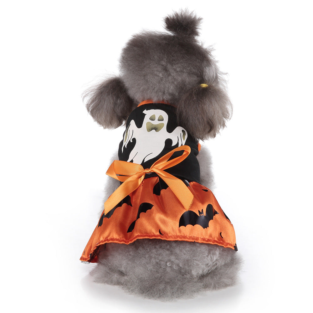 Halloween Pet Products Dog Clothes Wizard Skirt Pet Dog Clothes Bat Skirt Christmas Day