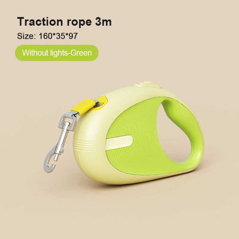 3M Retractable Pet Leash – Nylon Walking Lead for Small Dogs & Cats eprolo