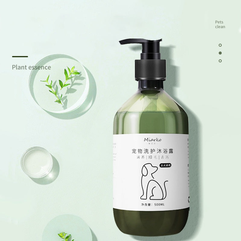 Deodorizing Pet Shampoo 500ml – Scented Bath Wash for Cats & Dogs eprolo