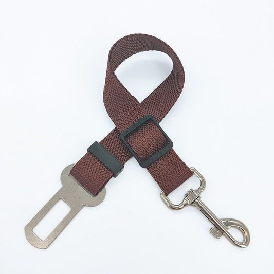 Adjustable pet car safety belt for dogs