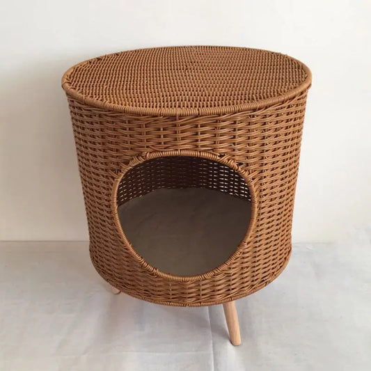 Pet Supplies Cat Kennel Pet Kennel Pet House Cat Kennel Removable Warm Nest Knitting Crafts eprolo